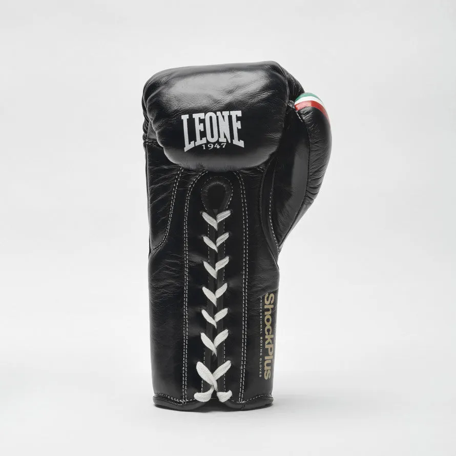 LEONE SHOCK PLUS BOXING GLOVES-BLACK