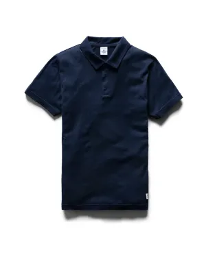 Lightweight Jersey Polo Navy