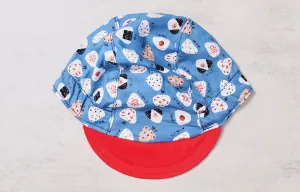 Little Onigiri Blue Cycling Cap