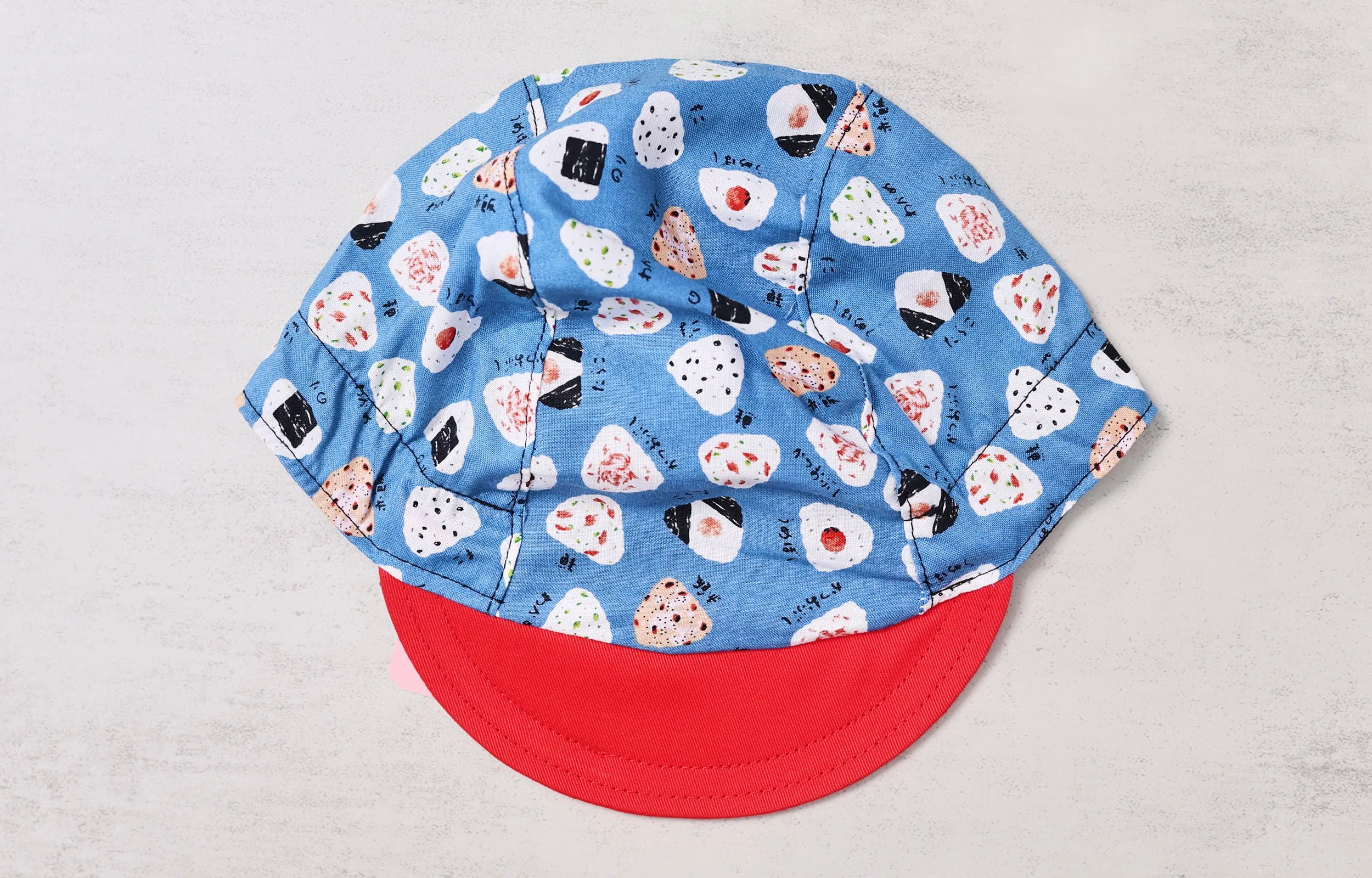 Little Onigiri Blue Cycling Cap