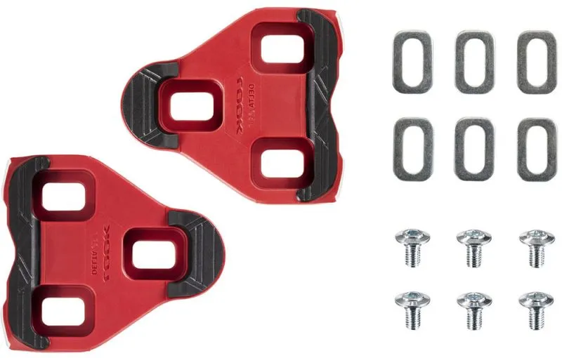 Look Delta Pedal Cleats - Red