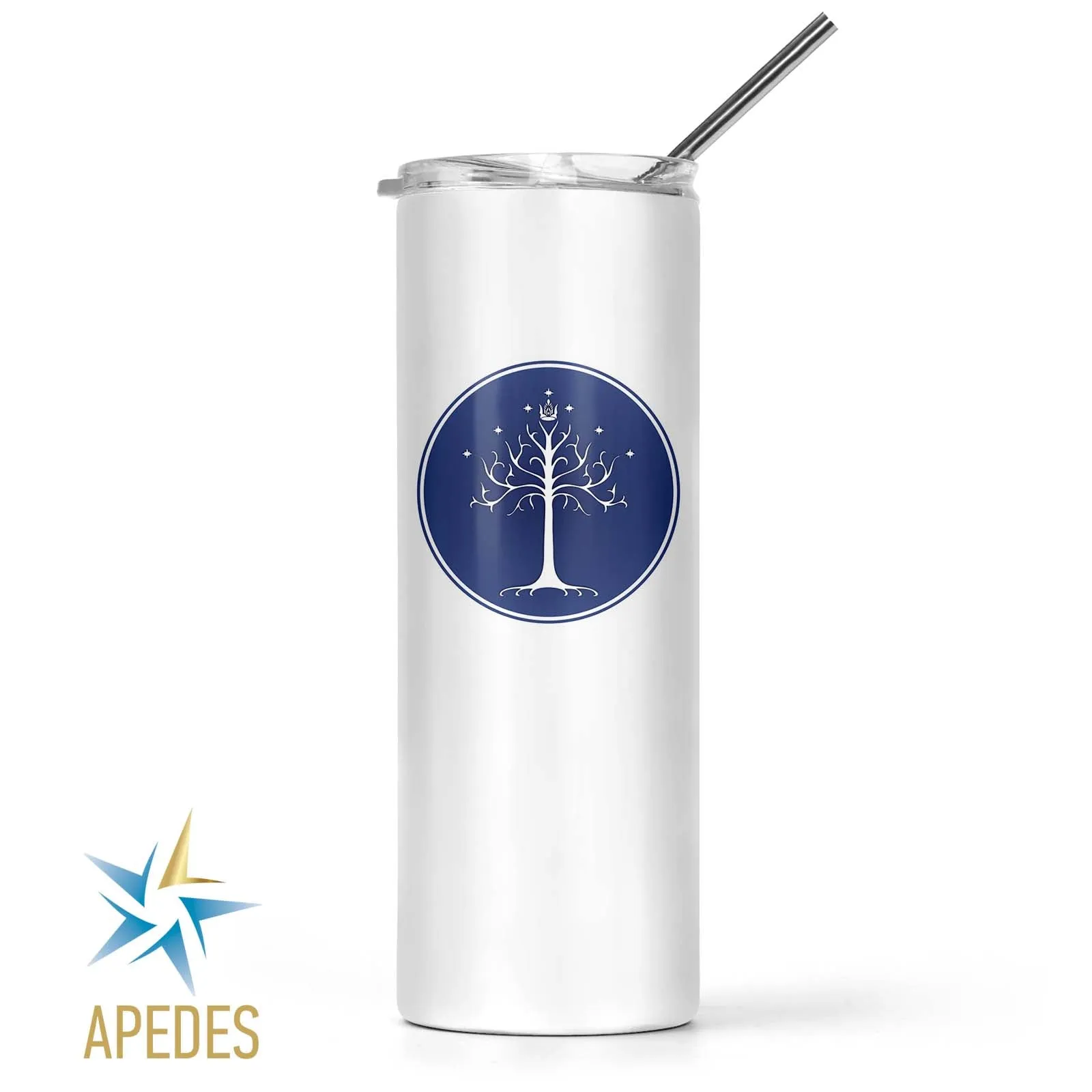 Lord of Rings King Aragorn Stainless Steel Skinny Tumbler 20 OZ