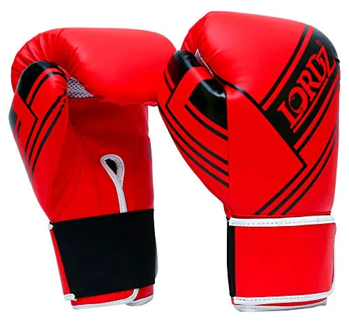 Lordz Wise Gloves I Men & Women’s Premium Synthetic Leather Boxing Gloves with Hand Crafted Padding, Gloves for Sparring, Muay Thai, MMA, Training and Heavy Bag Workout