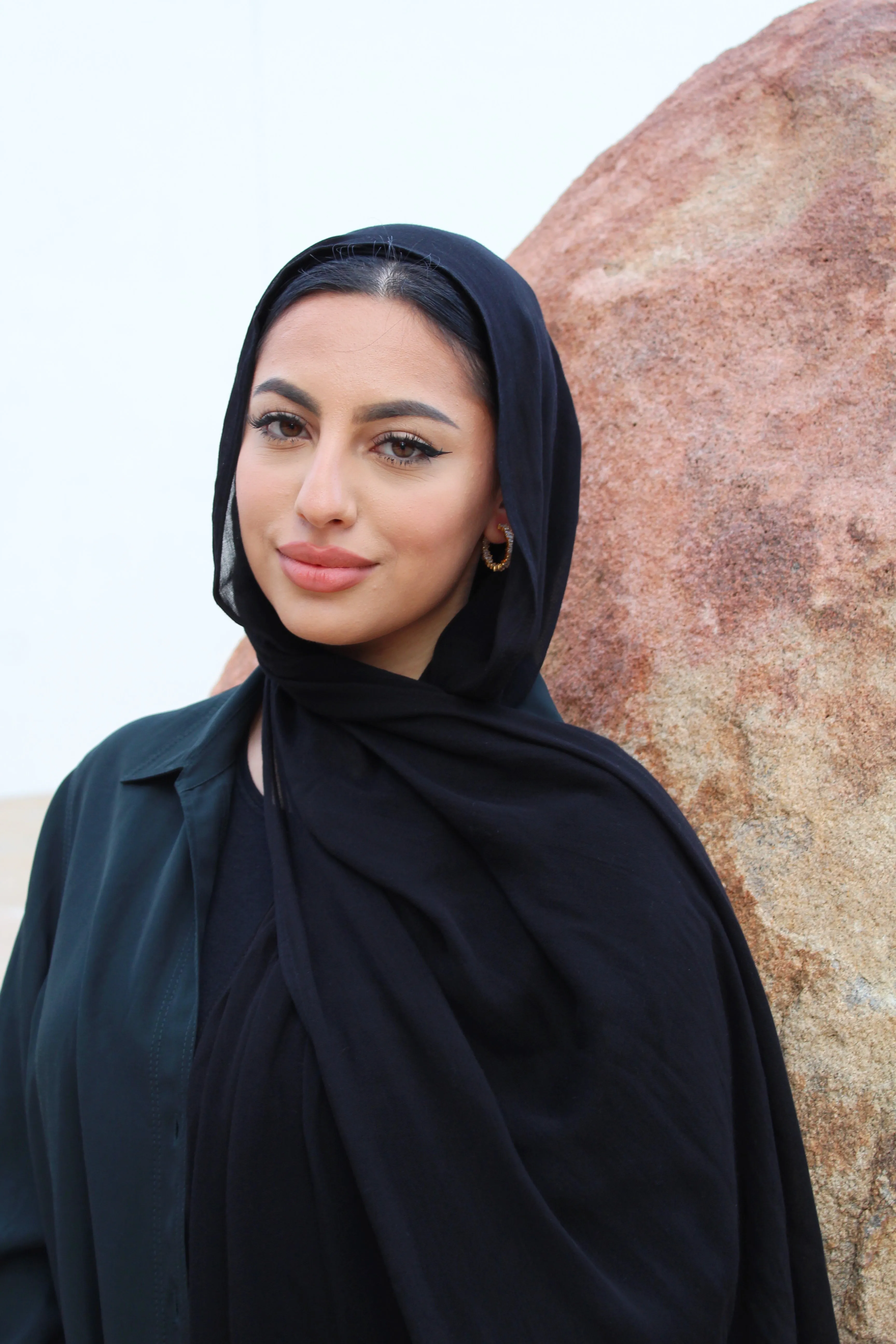 Lunar Black Scarf