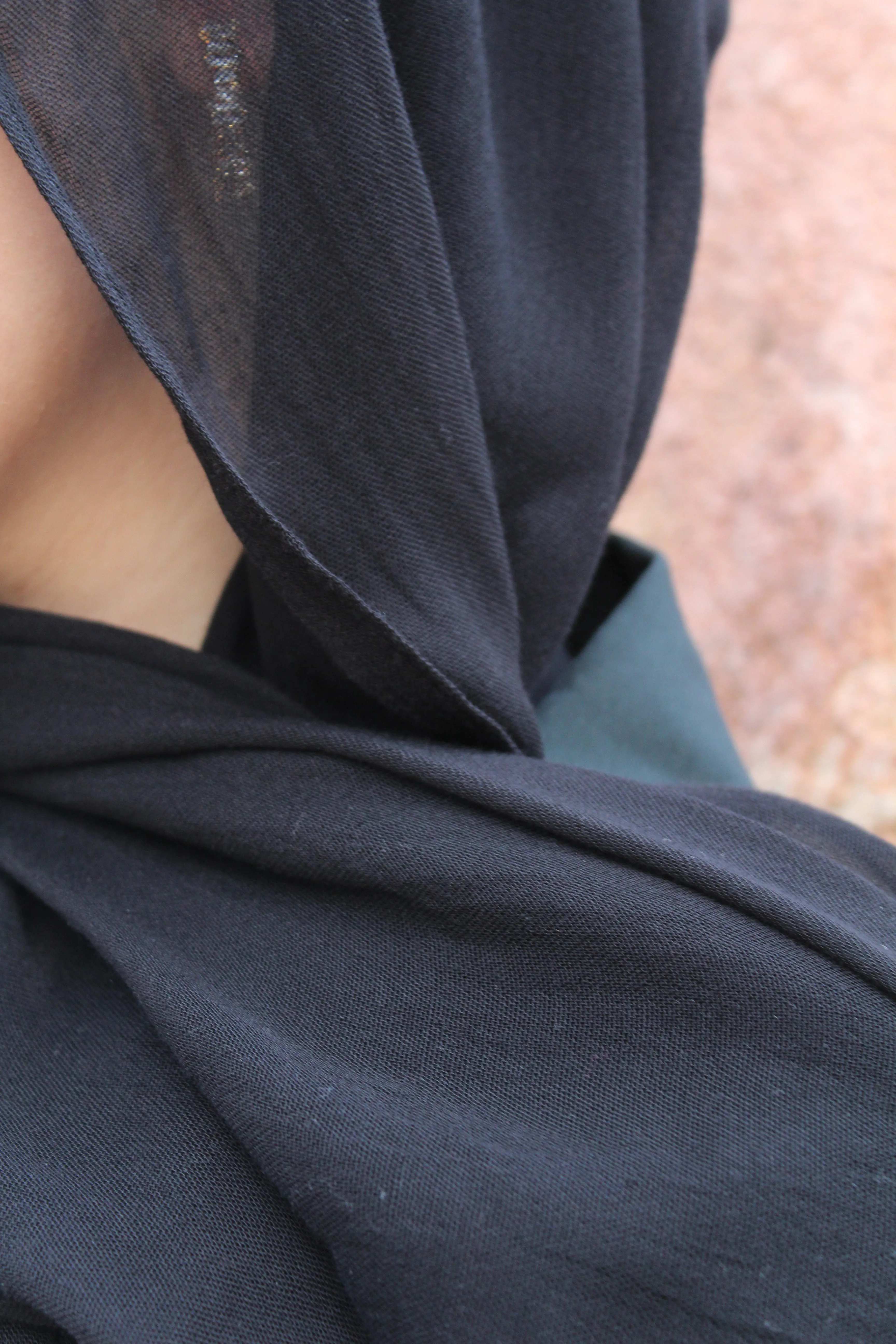 Lunar Black Scarf