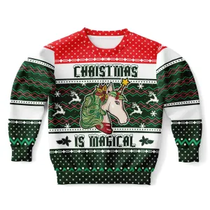 Magical Unicorn - Athletic Kids/Youth Sweatshirt