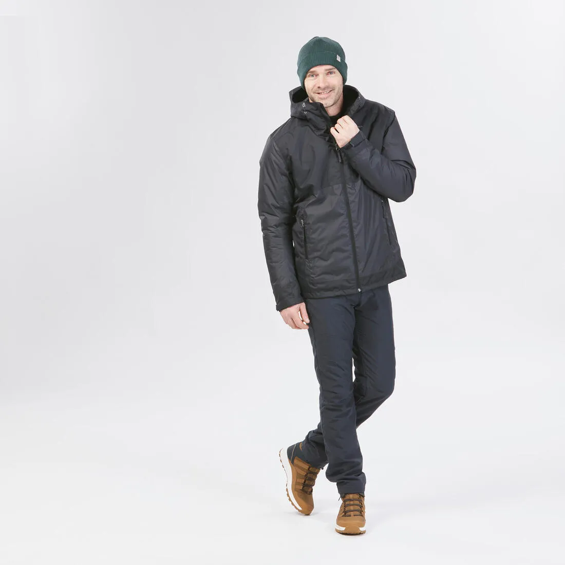 Men’s waterproof hiking jacket -10°C, NH500