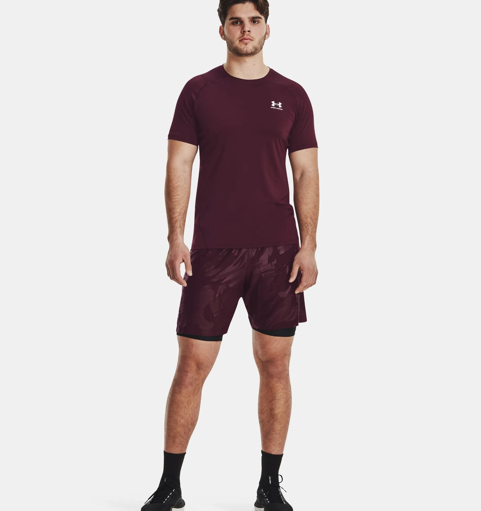 Men's Woven Emboss Shorts