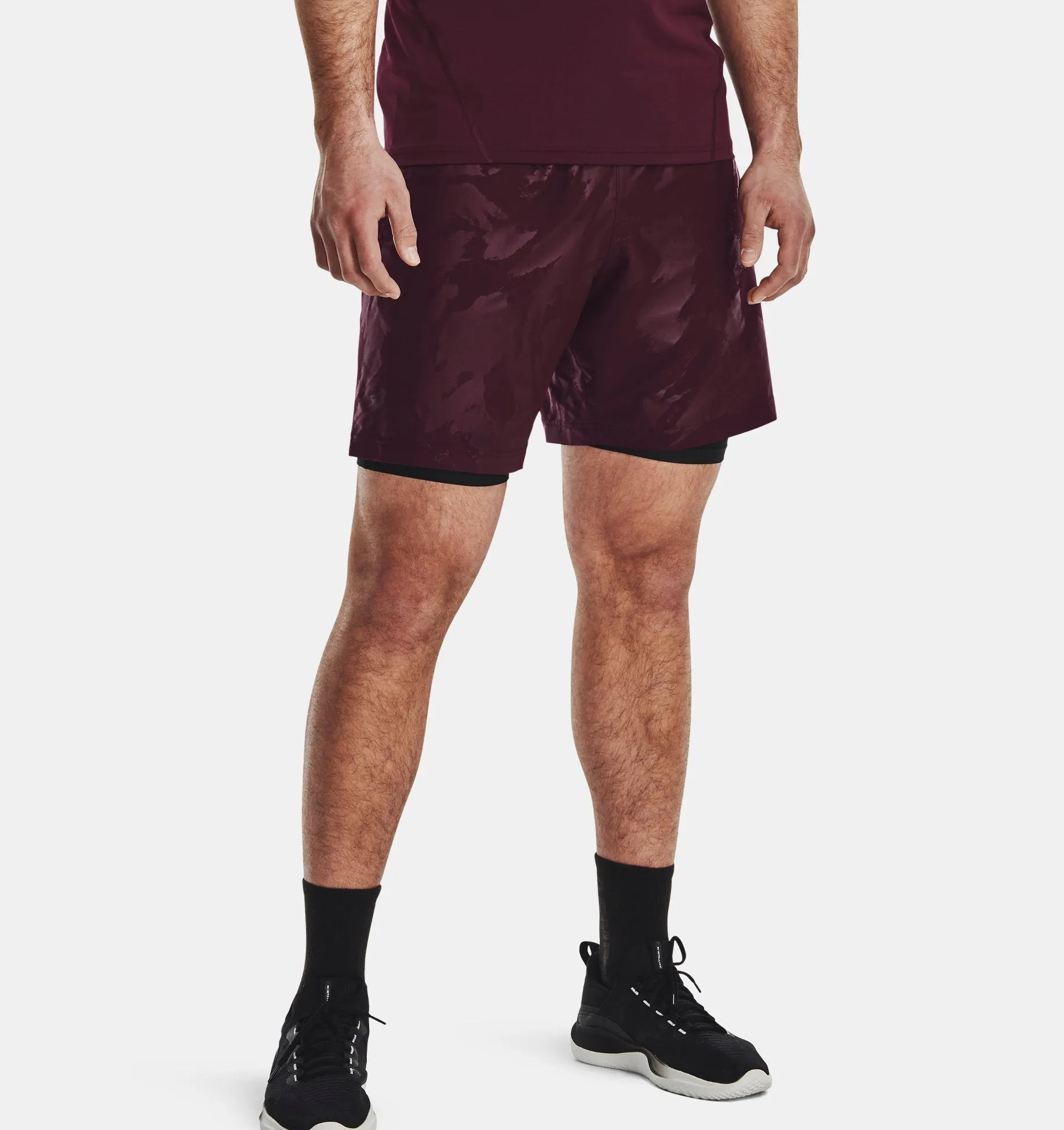 Men's Woven Emboss Shorts