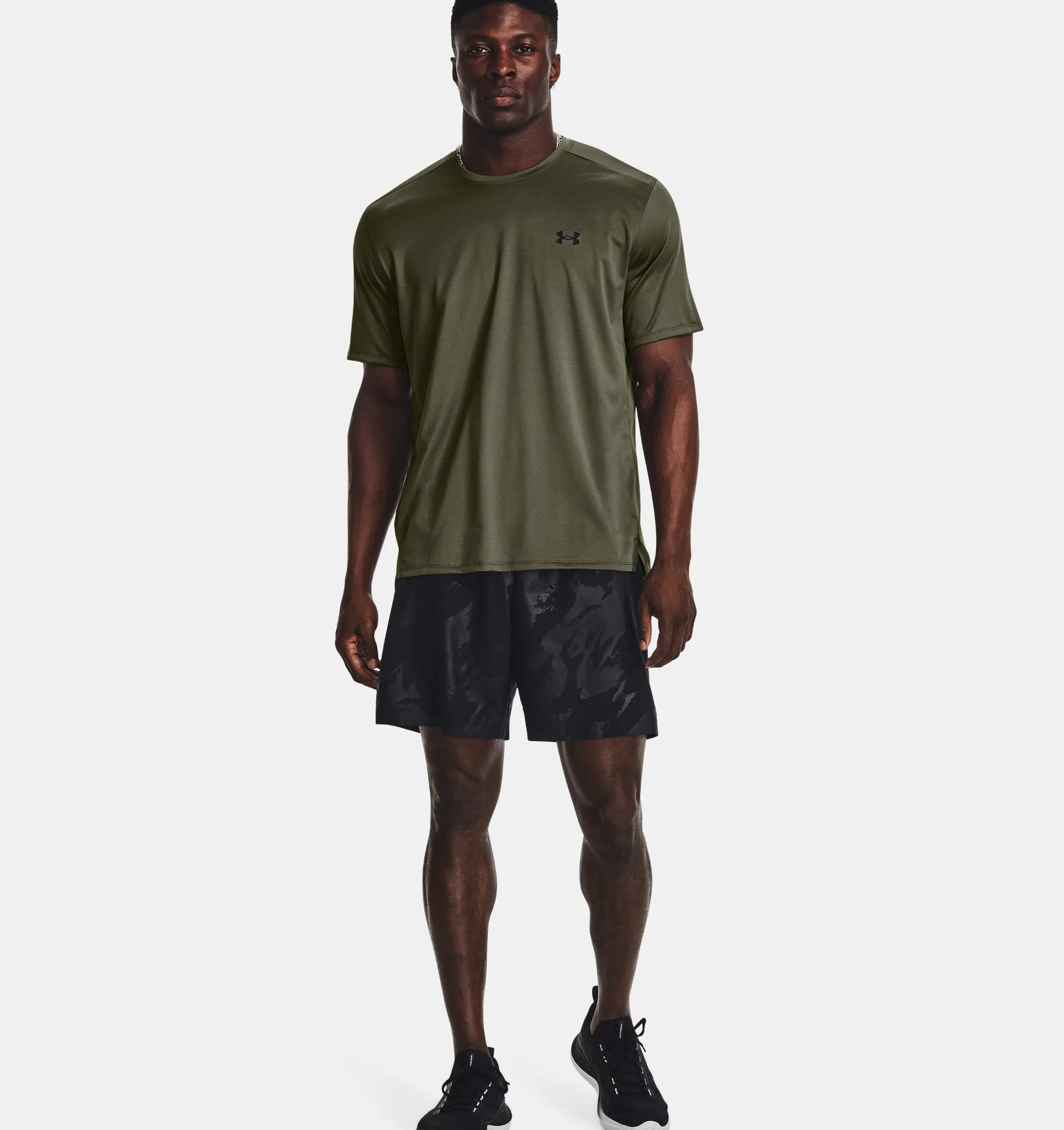 Men's Woven Emboss Shorts