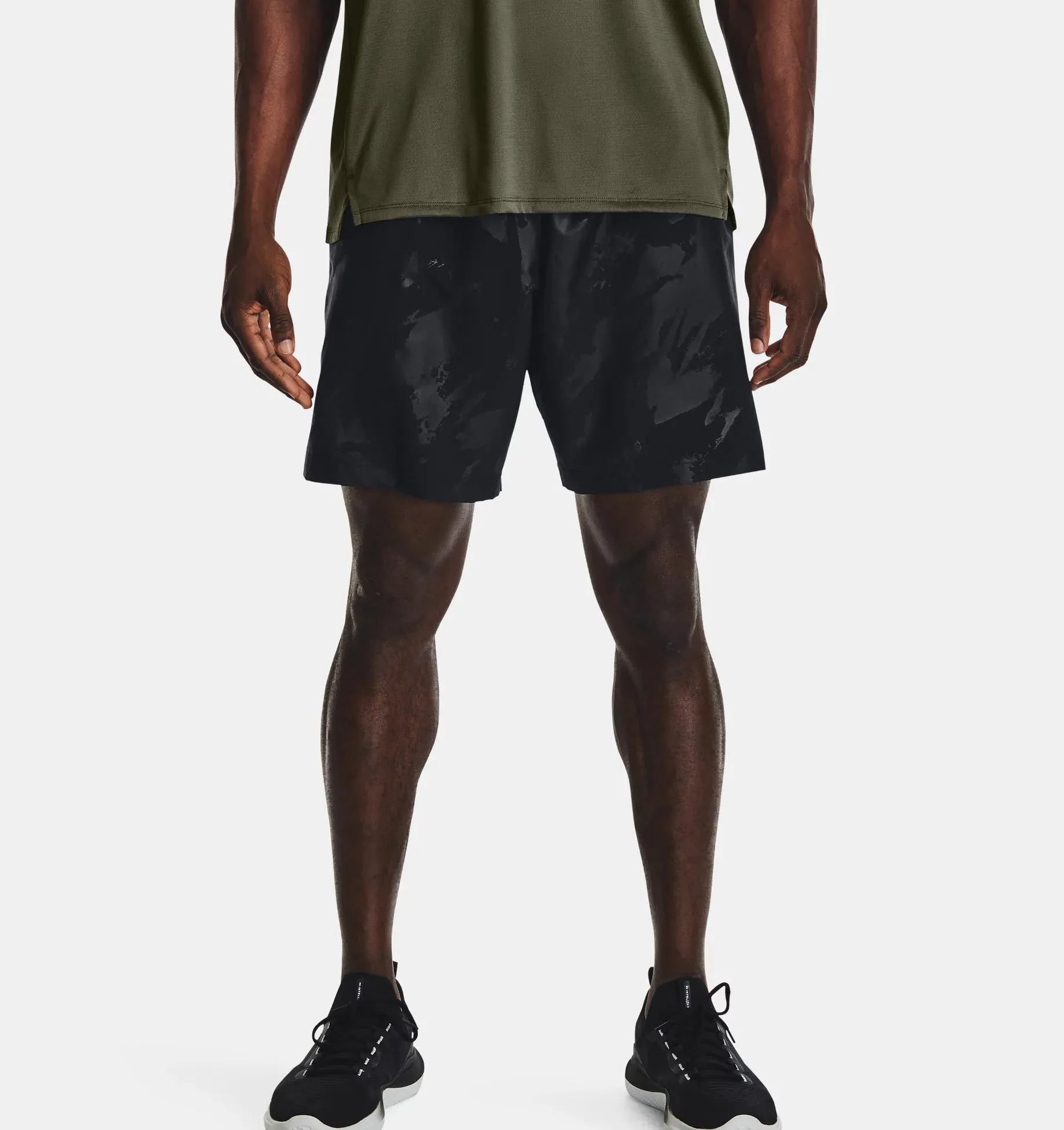Men's Woven Emboss Shorts