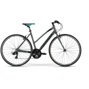 Merida Speeder 10-V W Womens Flat Bar Road Bike Glossy Grey/Black/Teal