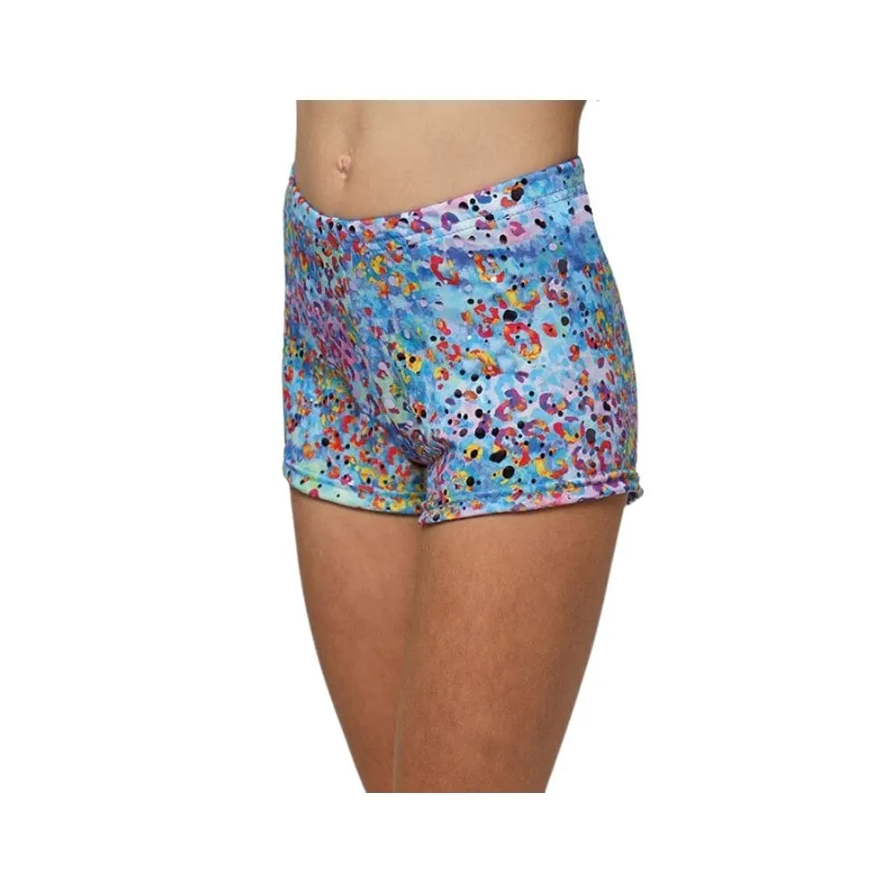 Mondor 27825 Metallic Gymnastics Shorts 2019-2020 - Girls