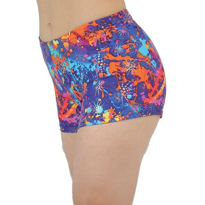 Mondor 27825 Metallic Gymnastics Shorts 2019-2020 - Girls