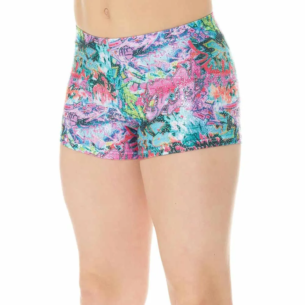 Mondor 27825 Metallic Gymnastics Shorts 2019 - Girls
