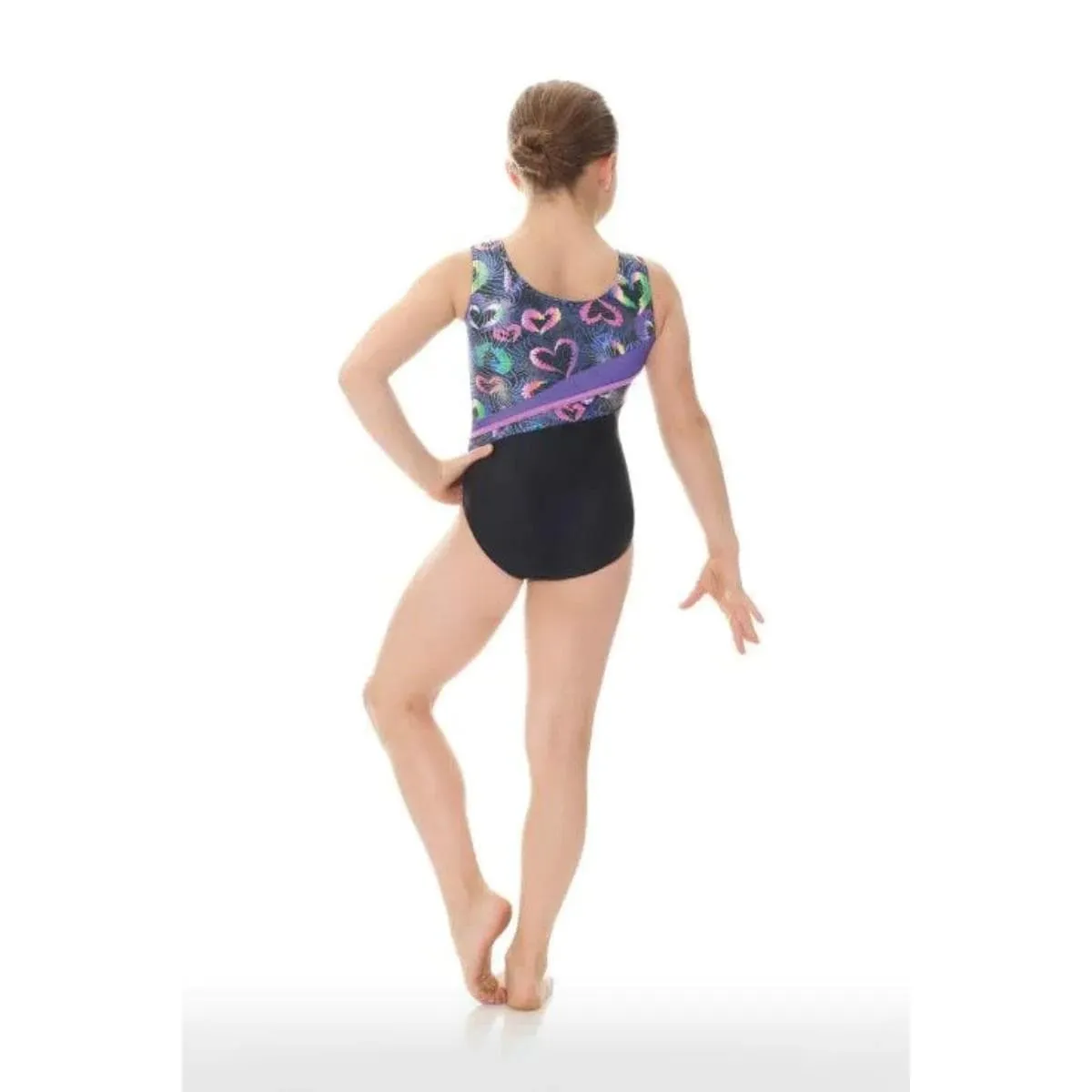 Mondor 27872 Metallic Print Gymsuit - Child