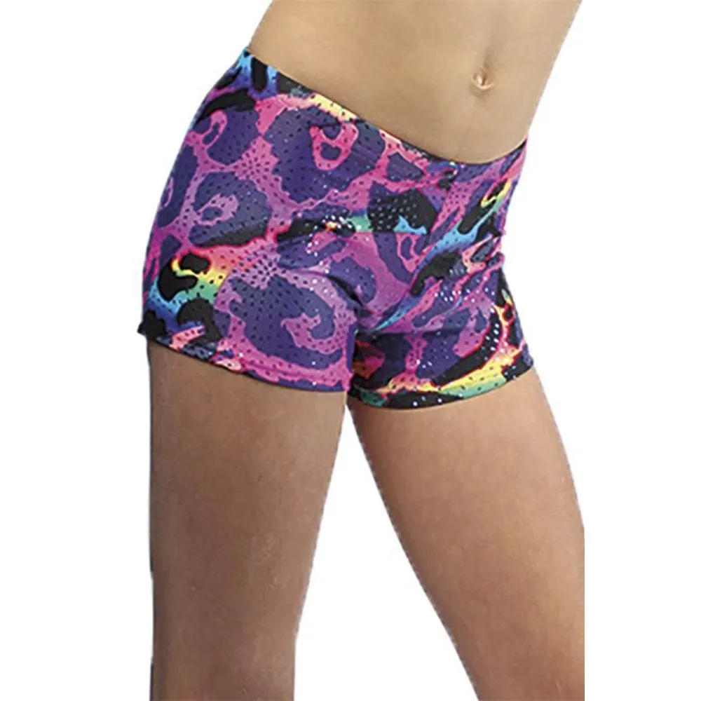 Mondor 7825 Printed Metallic Shorts - Child