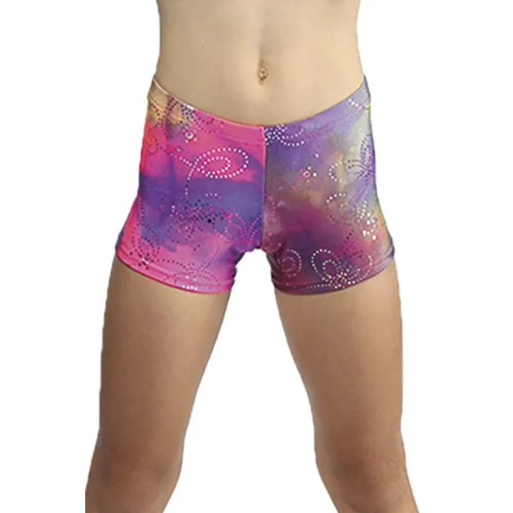 Mondor 7825 Printed Metallic Shorts - Child