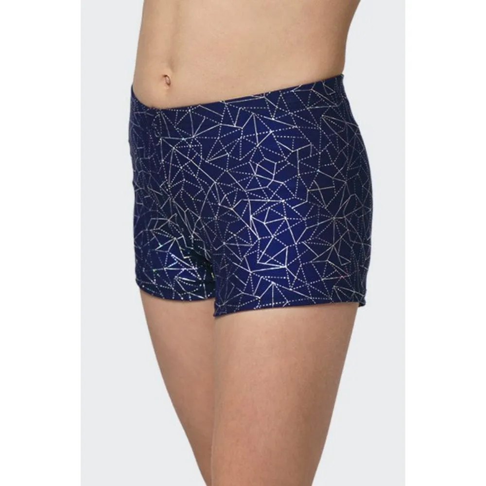 Mondor 7825 Printed Metallic Shorts - Child