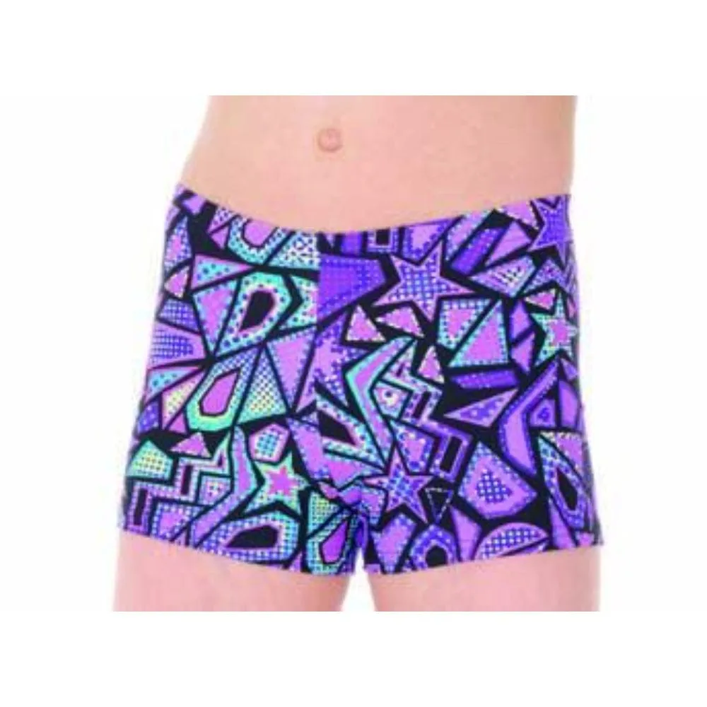 Mondor 7825 Printed Metallic Shorts - Child