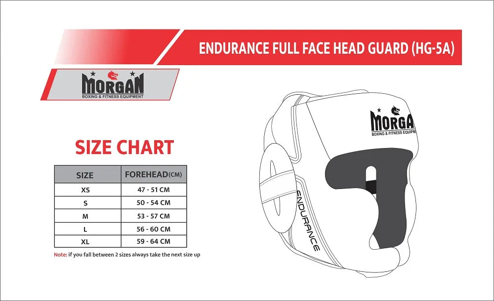 Morgan V2 Endurance Full Face Head Guard