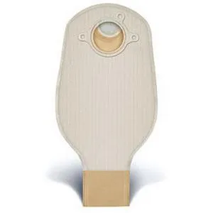 Natura® Two-Piece Drainable Pouch, Flange 2-3/4" (70mm), Opaque 12" (30.5cm), Tail Clip - Box of 20