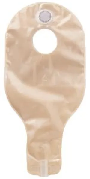 Natura® Two-Piece High Output Drainable Pouch, Flange 2-1/4" (57mm), Transparent 14" (35.5cm), Spout - Box of 5