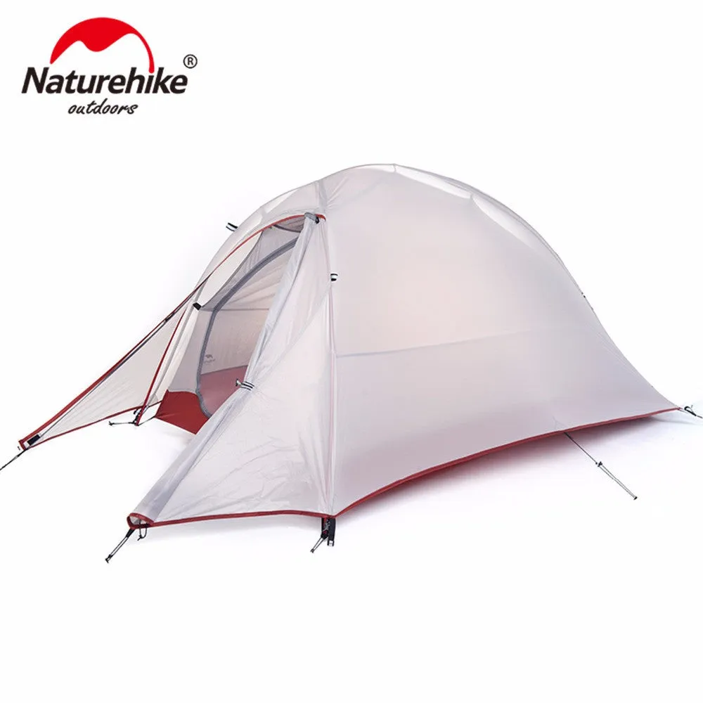 Naturehike  Ultralight Hiking Tent 20D/210T Fabric  For 1 Person With Mat