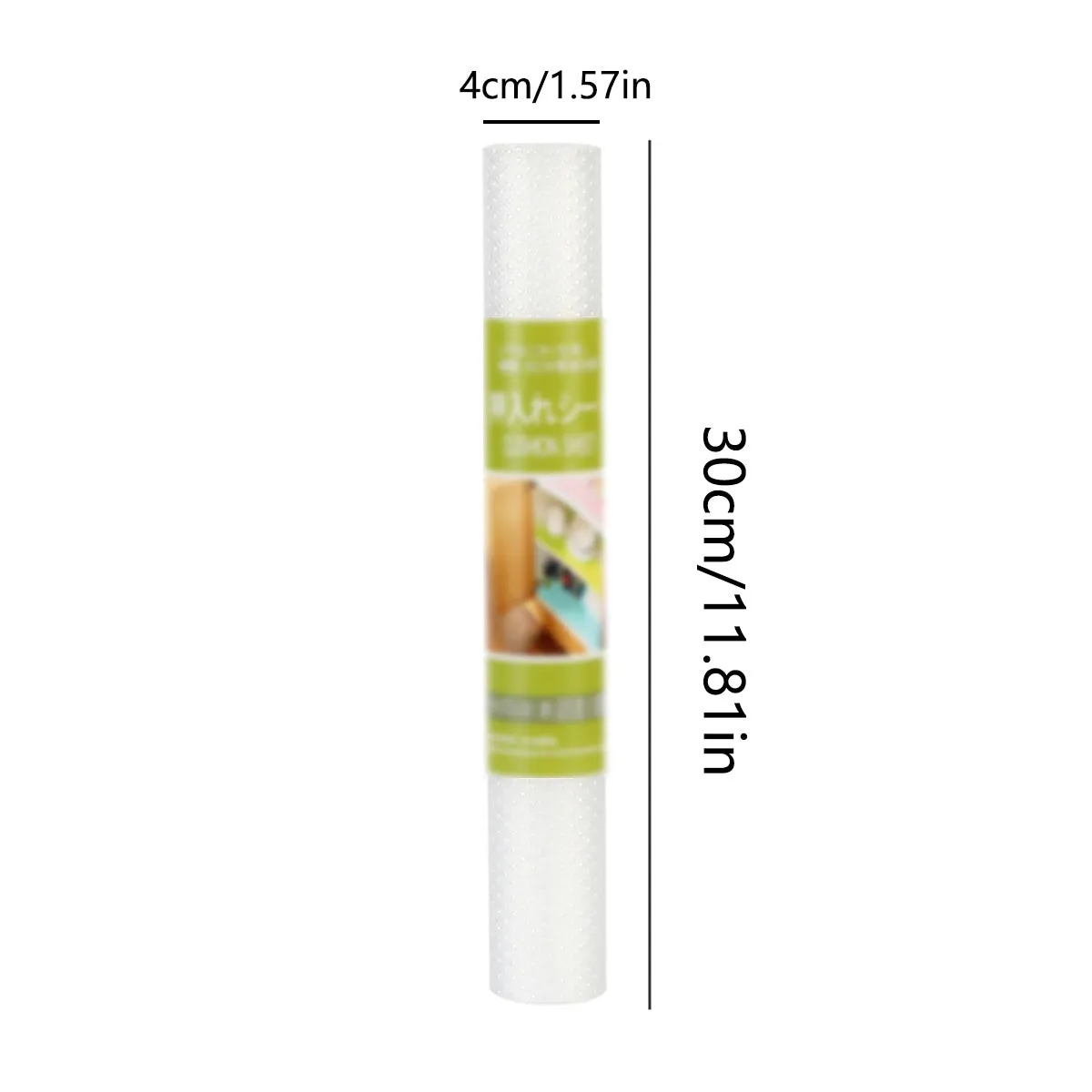 Non-Adhesive Shelf Liners Roll - Waterproof and Non-Slip for Kitchen Cabinets and Drawers