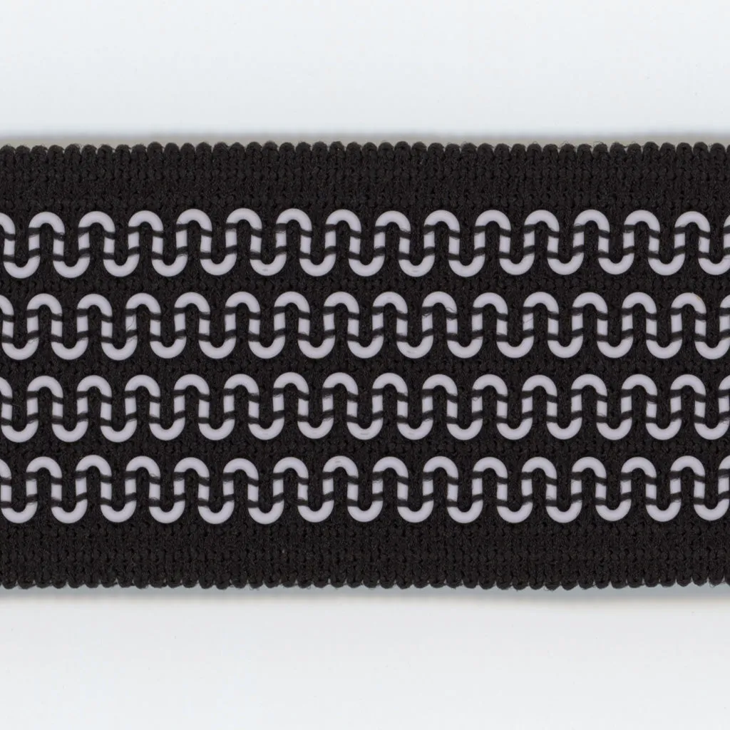 Non-Slip Knit Band #01 Black & White