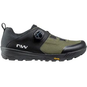 Northwave Rockit Plus All Terrain Cycling Shoe (Green Forest/Black)