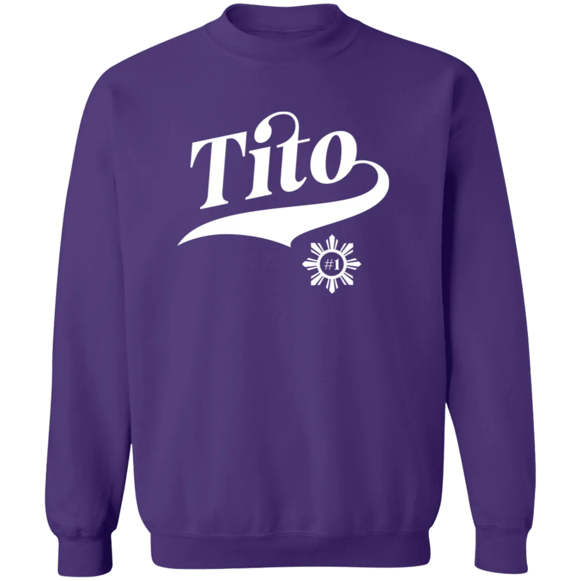 Number One Tito Unisex Crewneck Pullover Sweatshirt