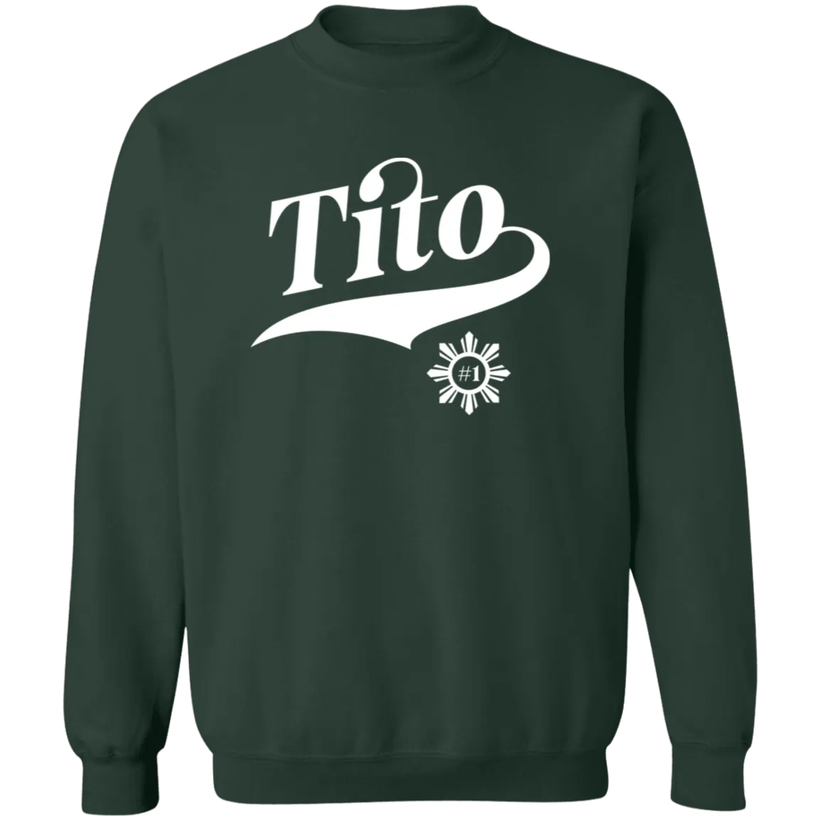 Number One Tito Unisex Crewneck Pullover Sweatshirt