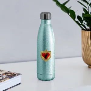 Official Cat Lover Badge Insulated Stainless Steel Water Bottle