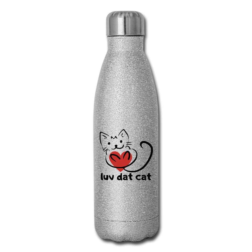 Official Luv Dat Cat Insulated Stainless Steel Water Bottle