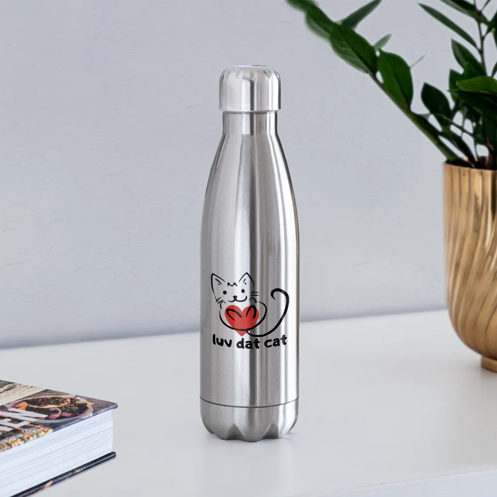 Official Luv Dat Cat Insulated Stainless Steel Water Bottle