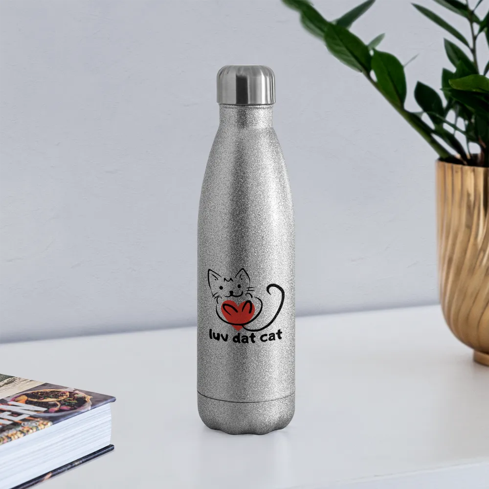 Official Luv Dat Cat Insulated Stainless Steel Water Bottle