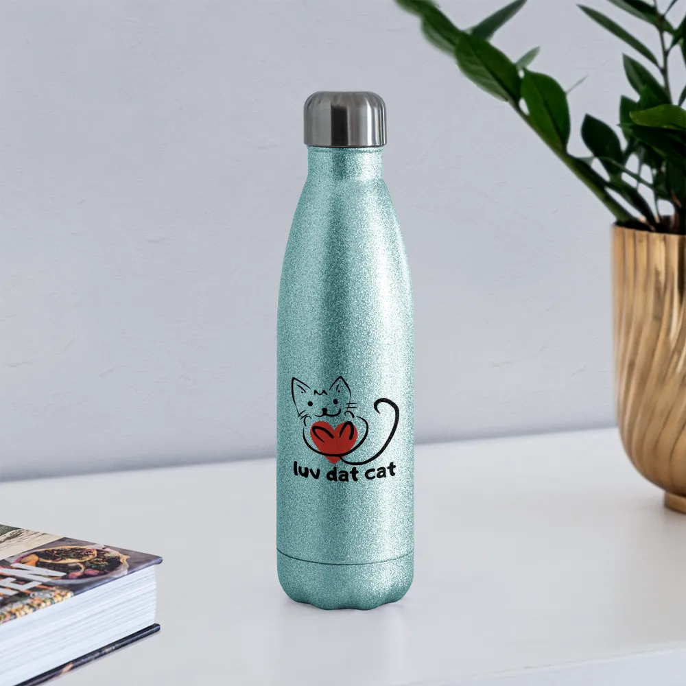 Official Luv Dat Cat Insulated Stainless Steel Water Bottle