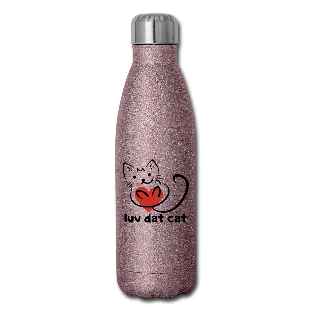 Official Luv Dat Cat Insulated Stainless Steel Water Bottle