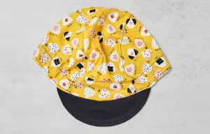Onigiri Yellow Cycling Cap