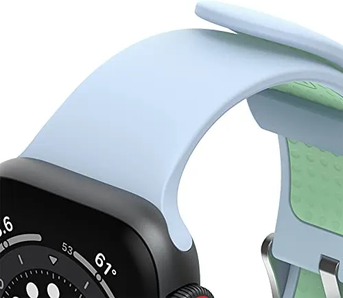 OtterBox All Day Band for Apple Watch 38/40/41mm - Fresh Dew (Grey/Light Green)