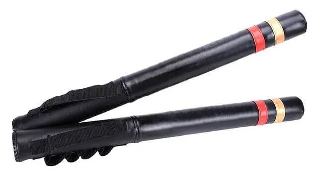 PAIR OF MORGAN PRECISION MARTIAL ARTS TRAINING STICKS