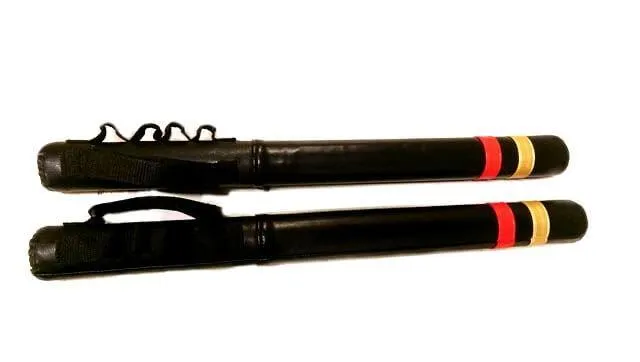 PAIR OF MORGAN PRECISION MARTIAL ARTS TRAINING STICKS