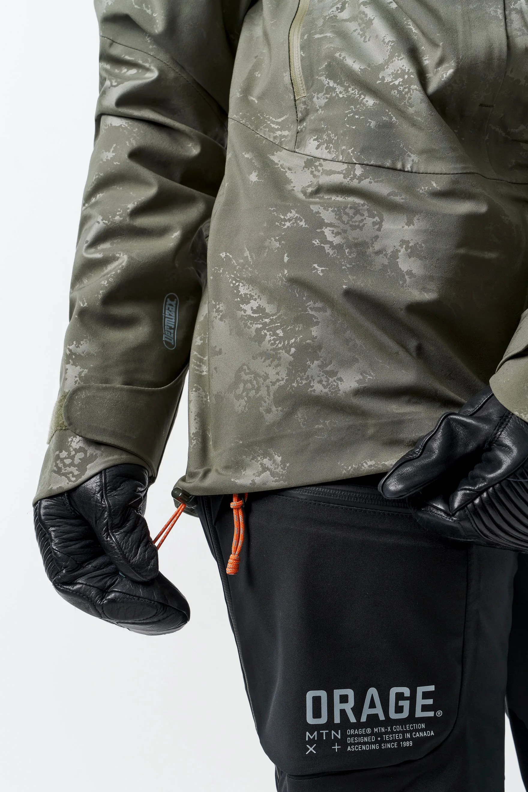 Panorama 3L Jacket-Boreal embossed