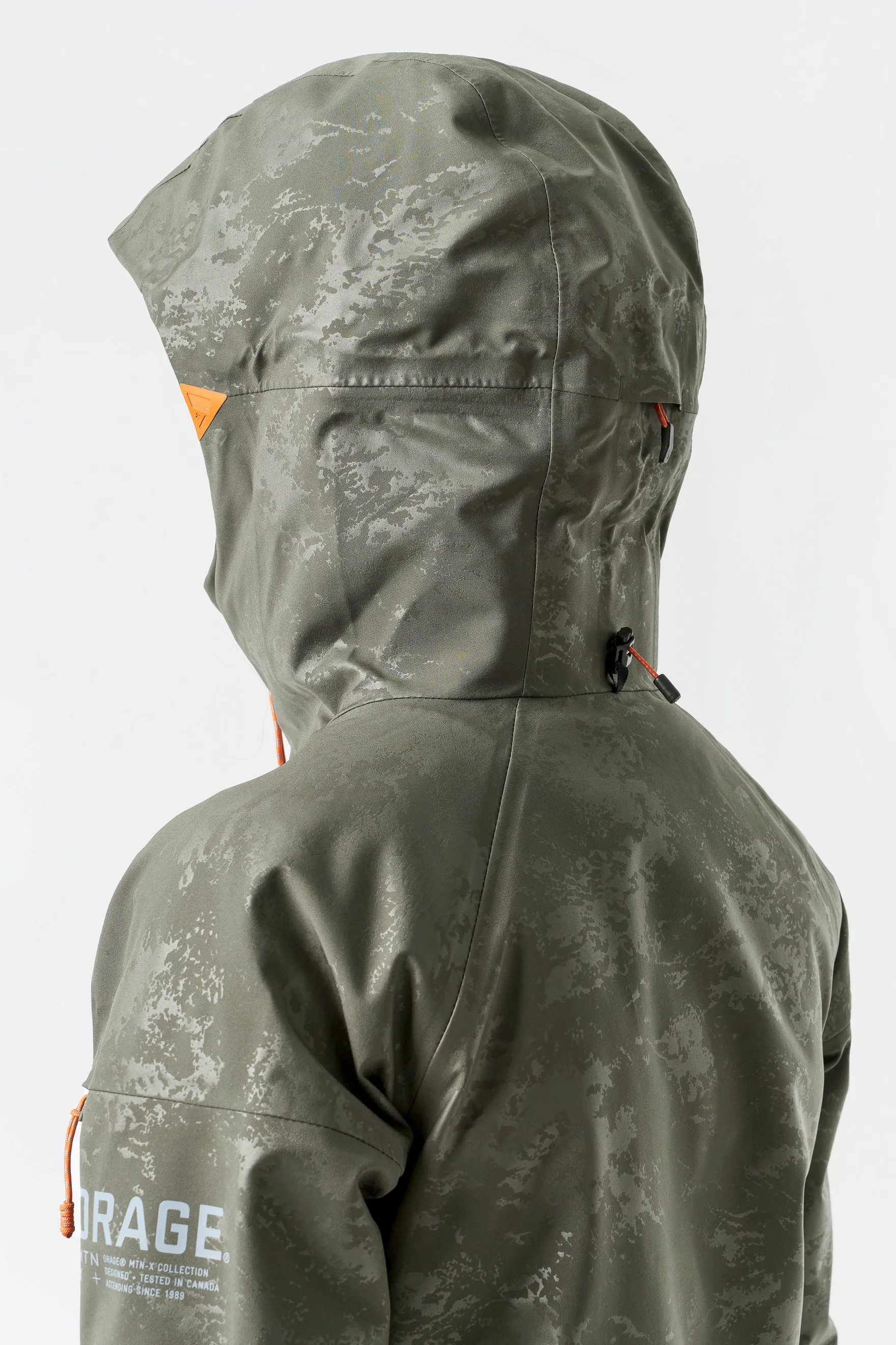 Panorama 3L Jacket-Boreal embossed