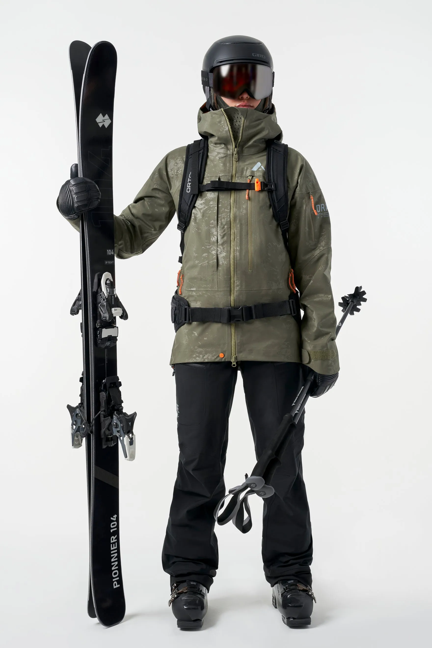 Panorama 3L Jacket-Boreal embossed