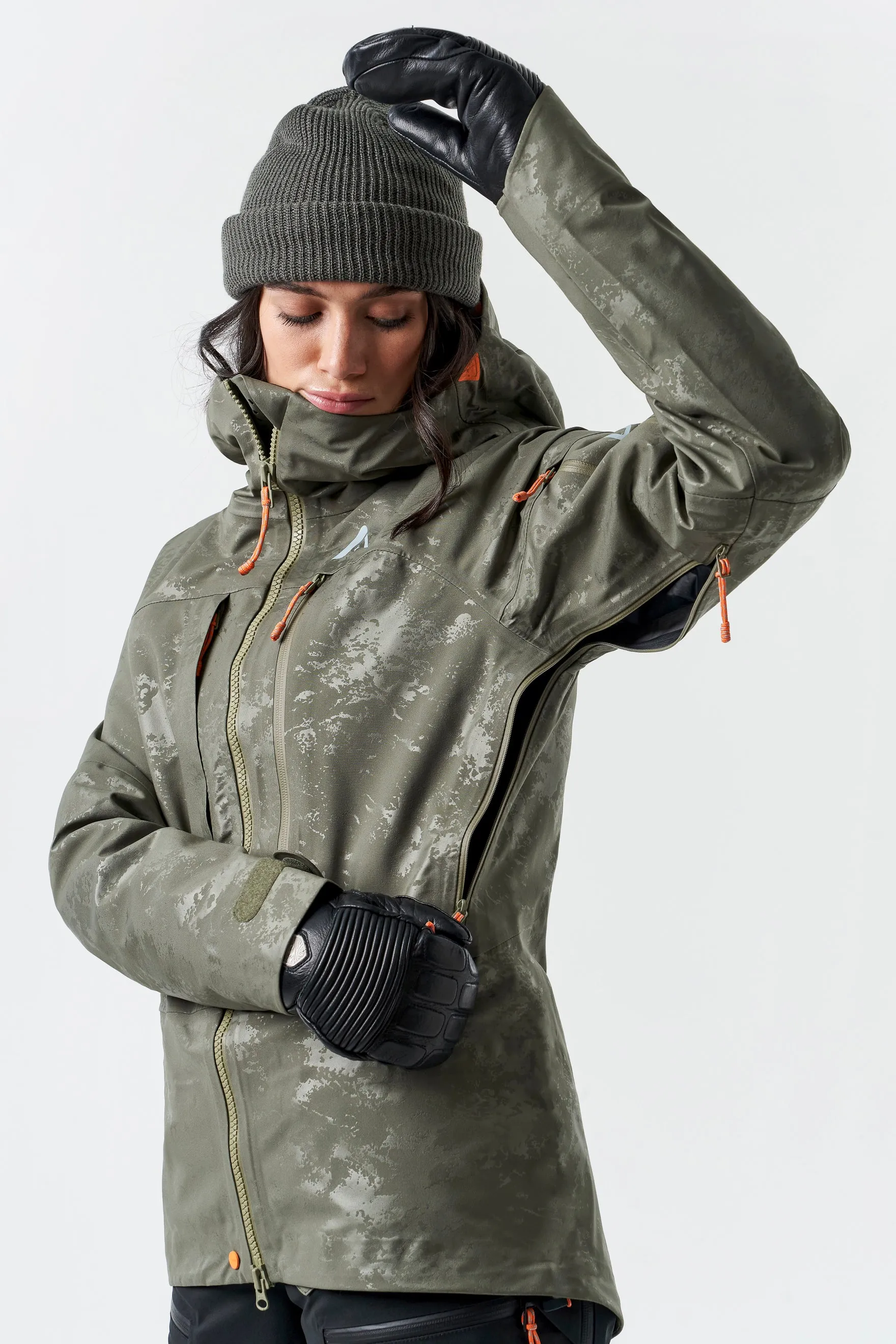 Panorama 3L Jacket-Boreal embossed