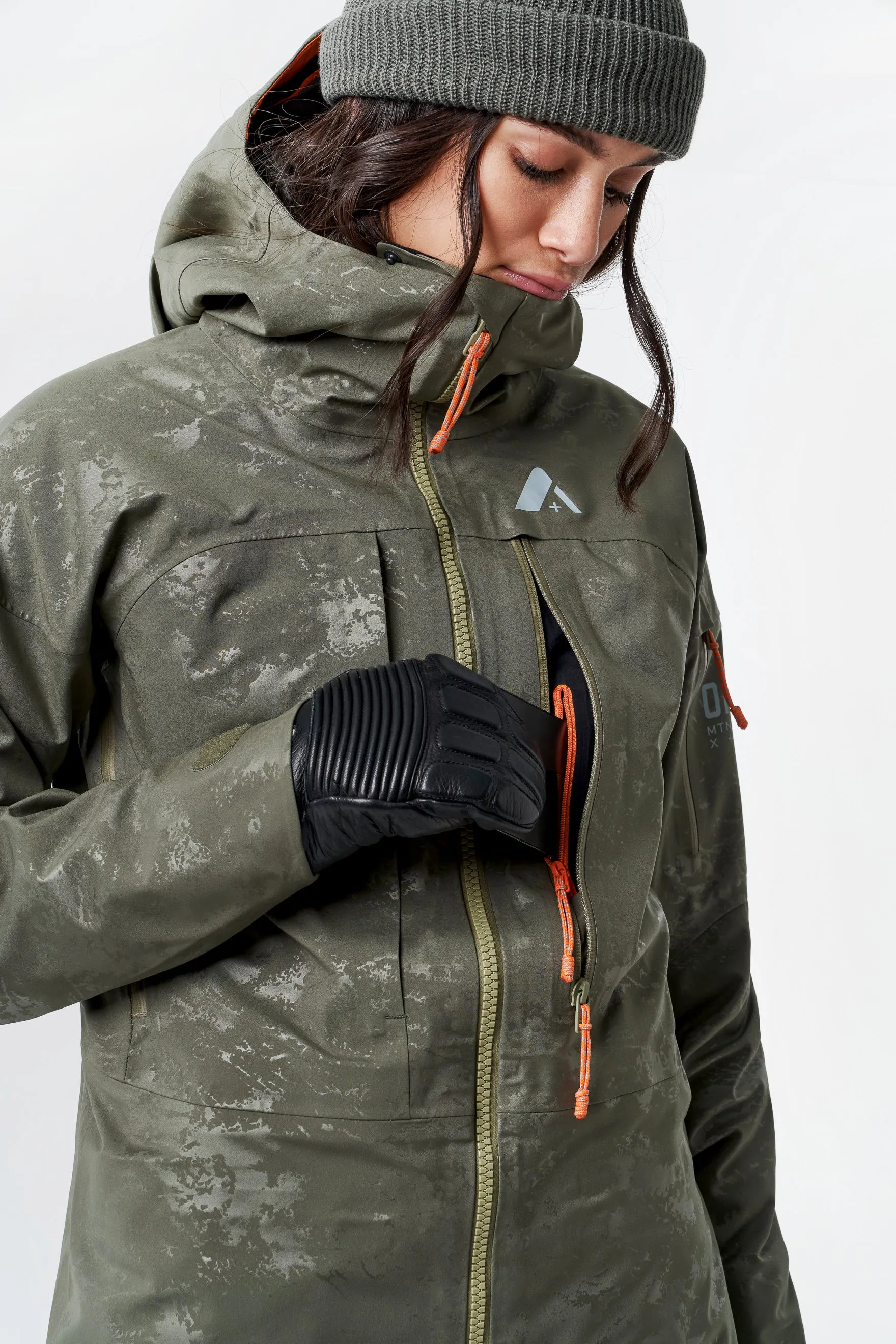 Panorama 3L Jacket-Boreal embossed