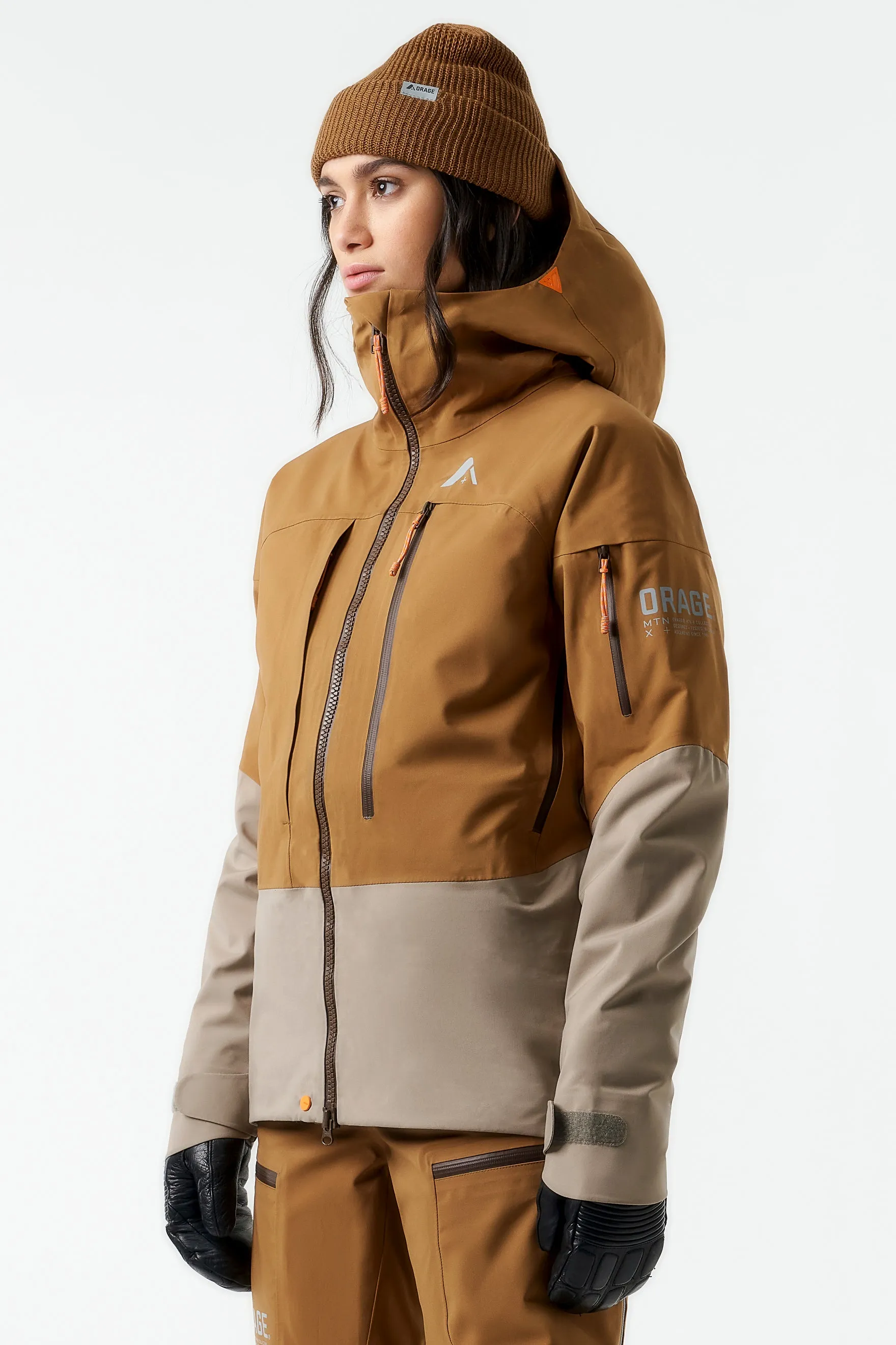 Panorama 3L Jacket-Clay
