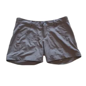 Patagonia Women's Size 12 Happy Hike Shorts Brown Lightweight Hiking Outdoors